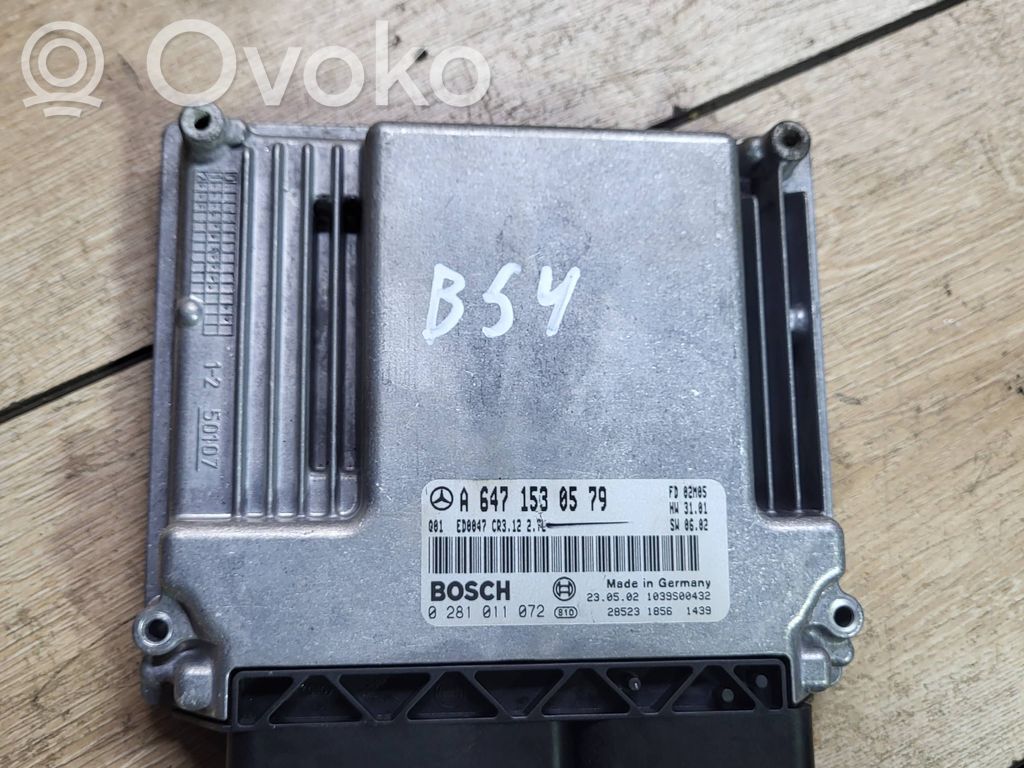 Mercedes-Benz E W211 Engine control unit/module 