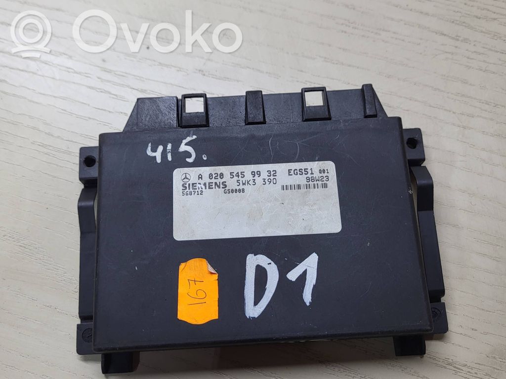 Mercedes-Benz C W202 Module de contrôle de boîte de vitesses ECU 