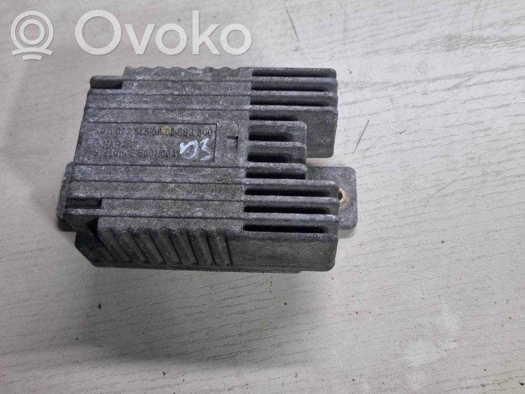 Mercedes-Benz E W210 Coolant fan relay 