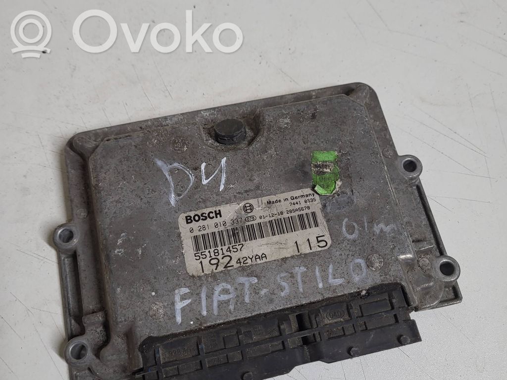 Fiat Stilo Engine control unit/module 