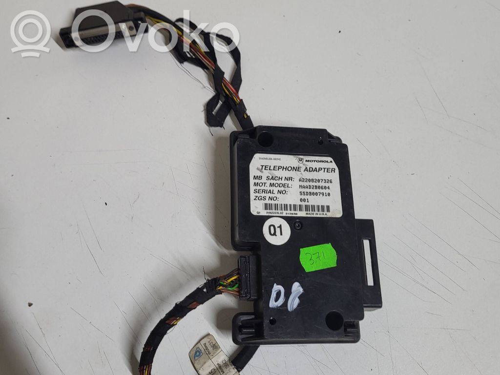 Mercedes-Benz S W220 Sterownik / Moduł sterujący telefonem 