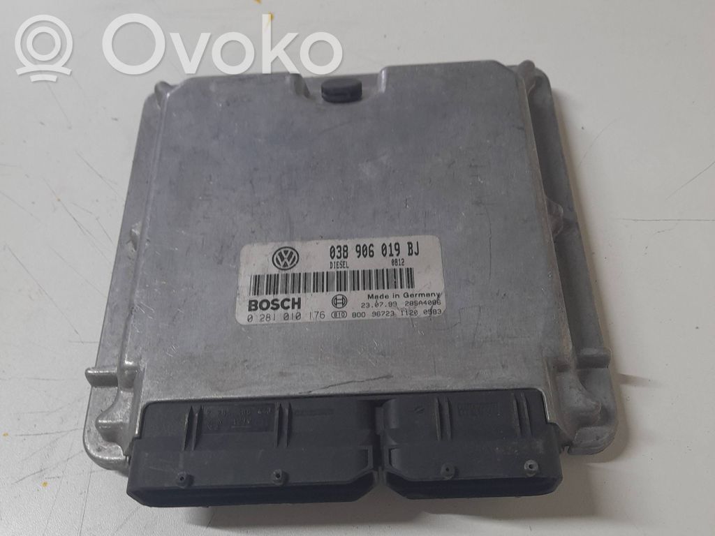 Engine control unit/module   038906019BJ,0281010176