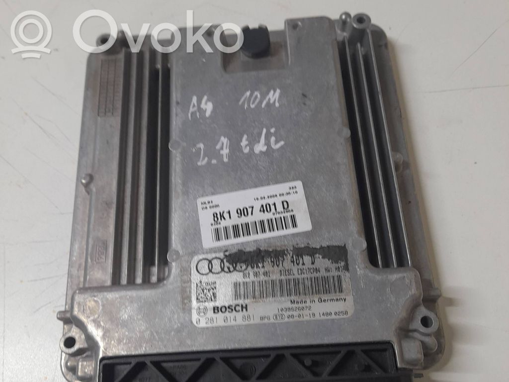 Audi A5 8T 8F Engine control unit/module 