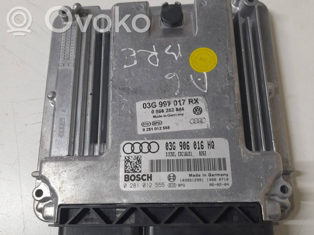 Audi A6 S6 C6 4F Engine control unit/module 
