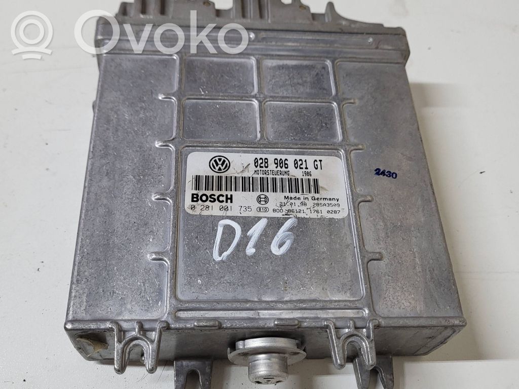 Volkswagen PASSAT B5 Engine control unit/module 