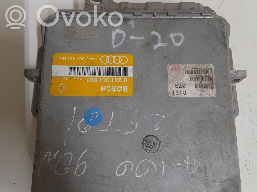 Audi A6 S6 C4 4A Engine control unit/module 