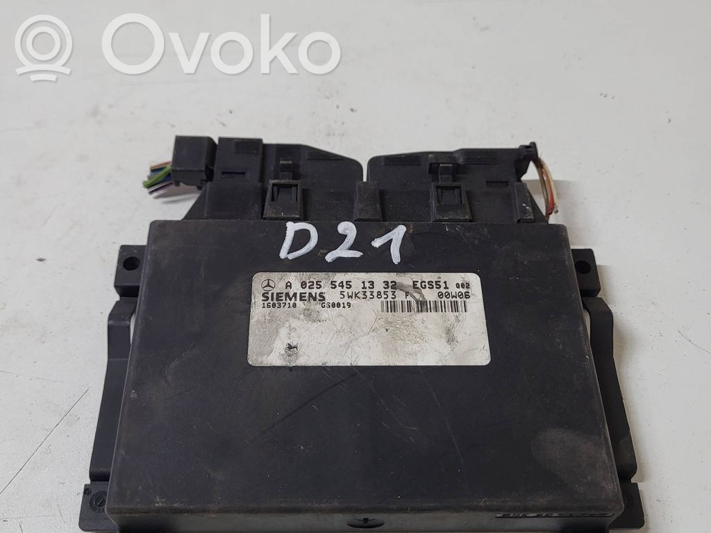 Mercedes-Benz C W204 Gearbox control unit/module 