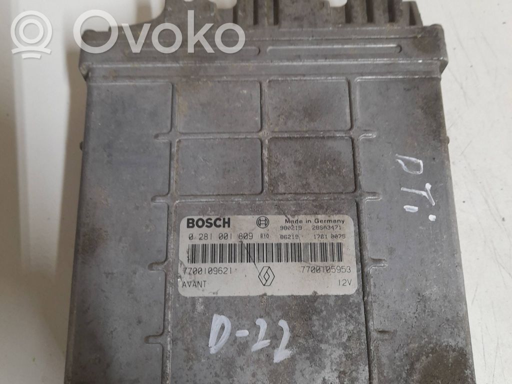 Renault Scenic I Engine control unit/module 