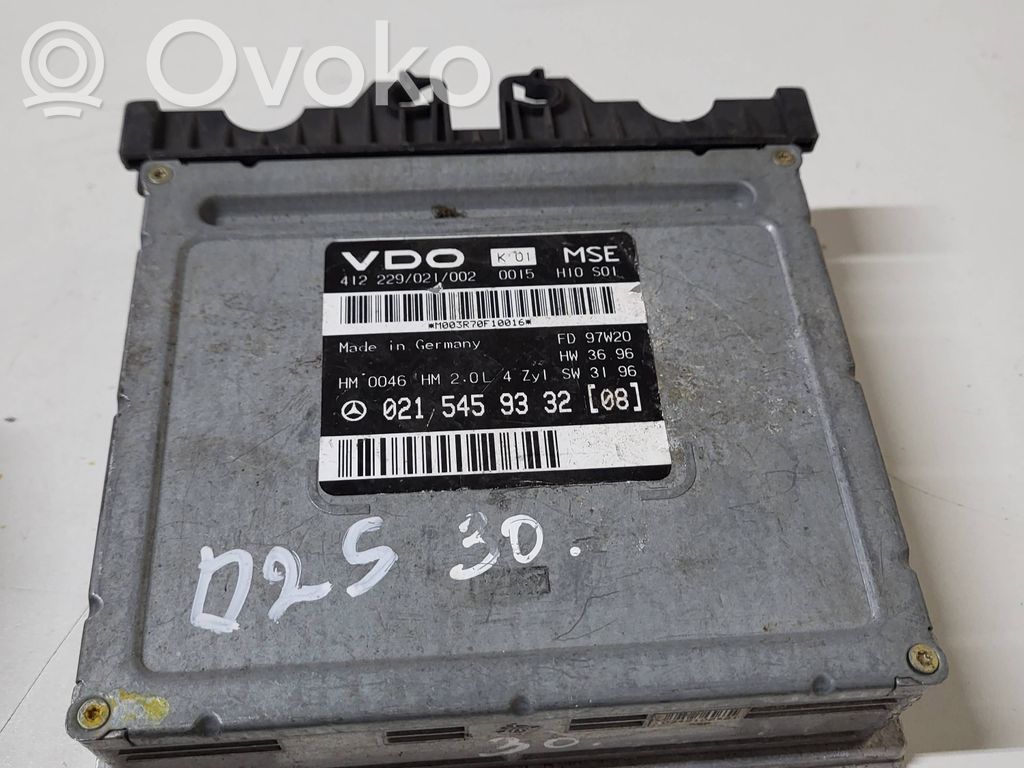 Mercedes-Benz E W210 Engine control unit/module 