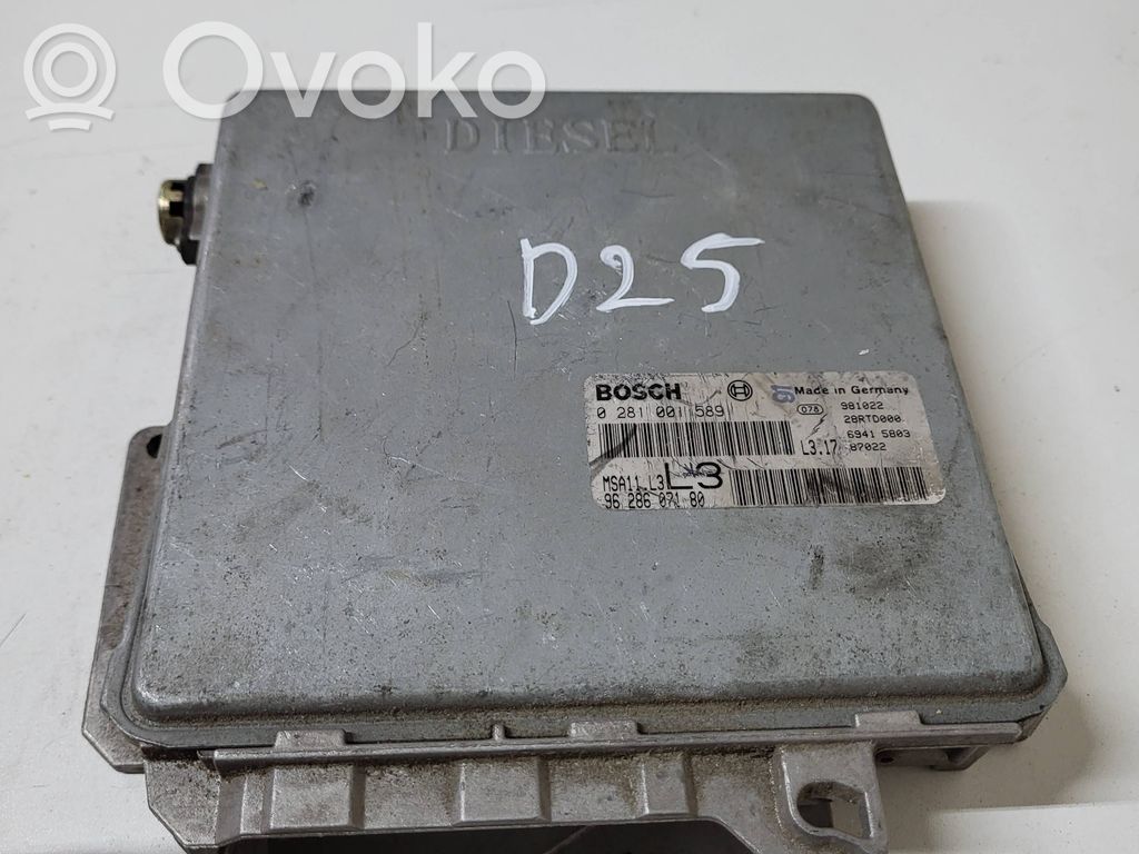 Peugeot 605 Engine control unit/module 