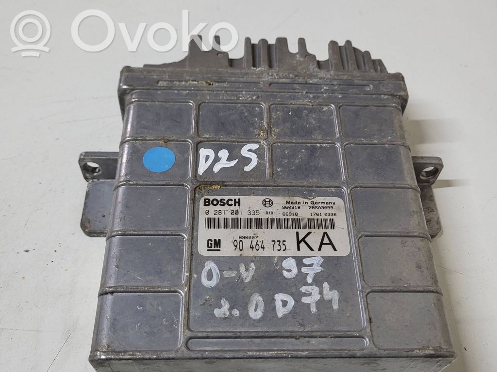 Opel Vectra B Engine control unit/module 