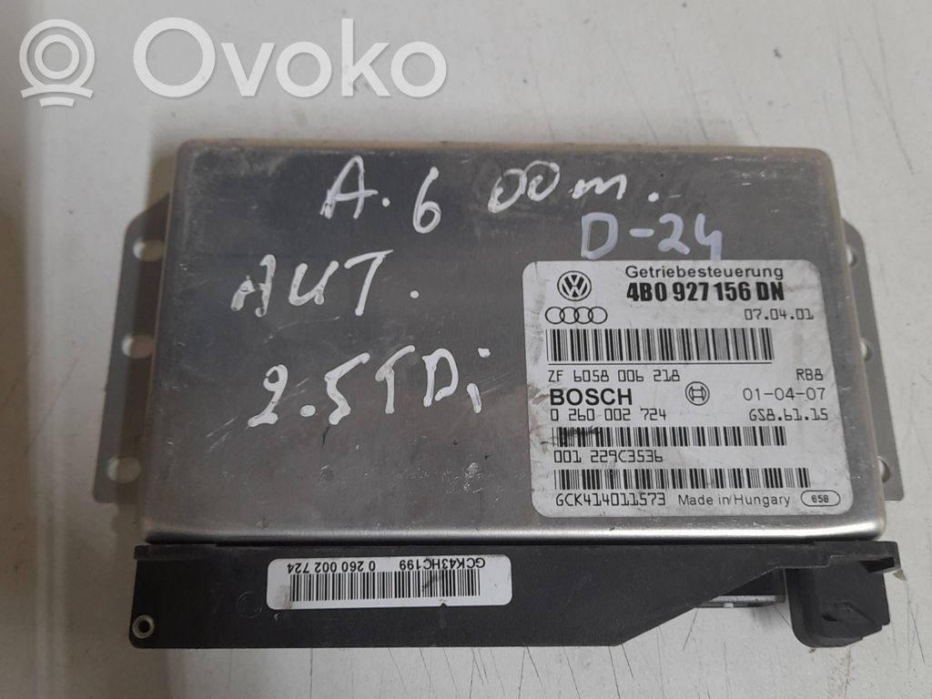 Audi A6 S6 C5 4B Gearbox control unit/module 