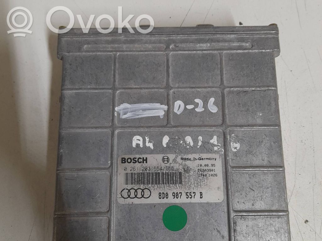 Engine control unit/module   0261203554,8D0907557B,26SA3901