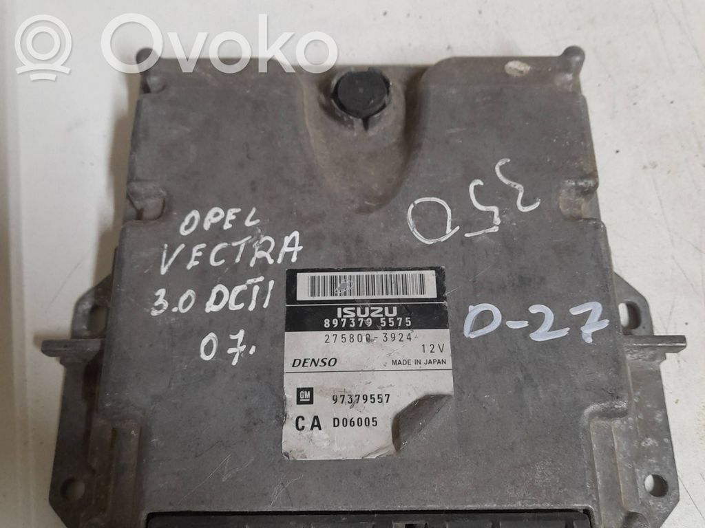 Opel Vectra C Engine control unit/module 