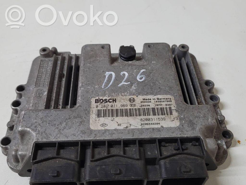 Renault Laguna II Engine control unit/module 