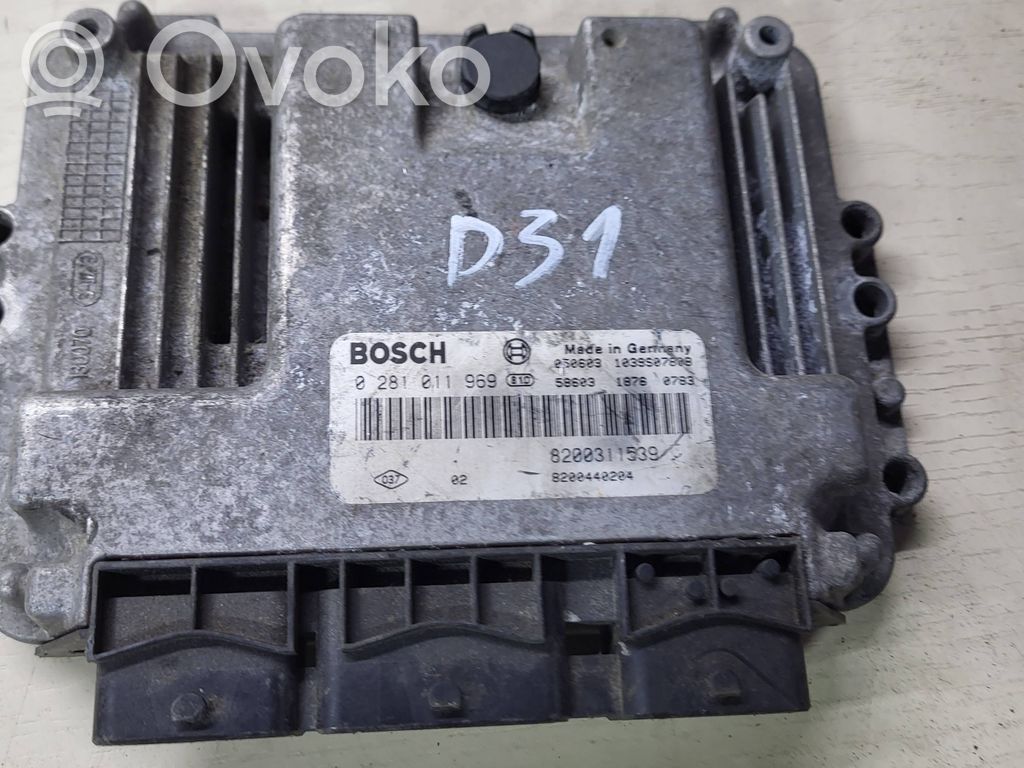 Renault Laguna II Engine control unit/module 
