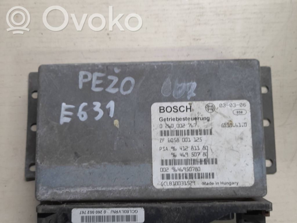 Peugeot 607 Sterownik / Moduł skrzyni biegów 