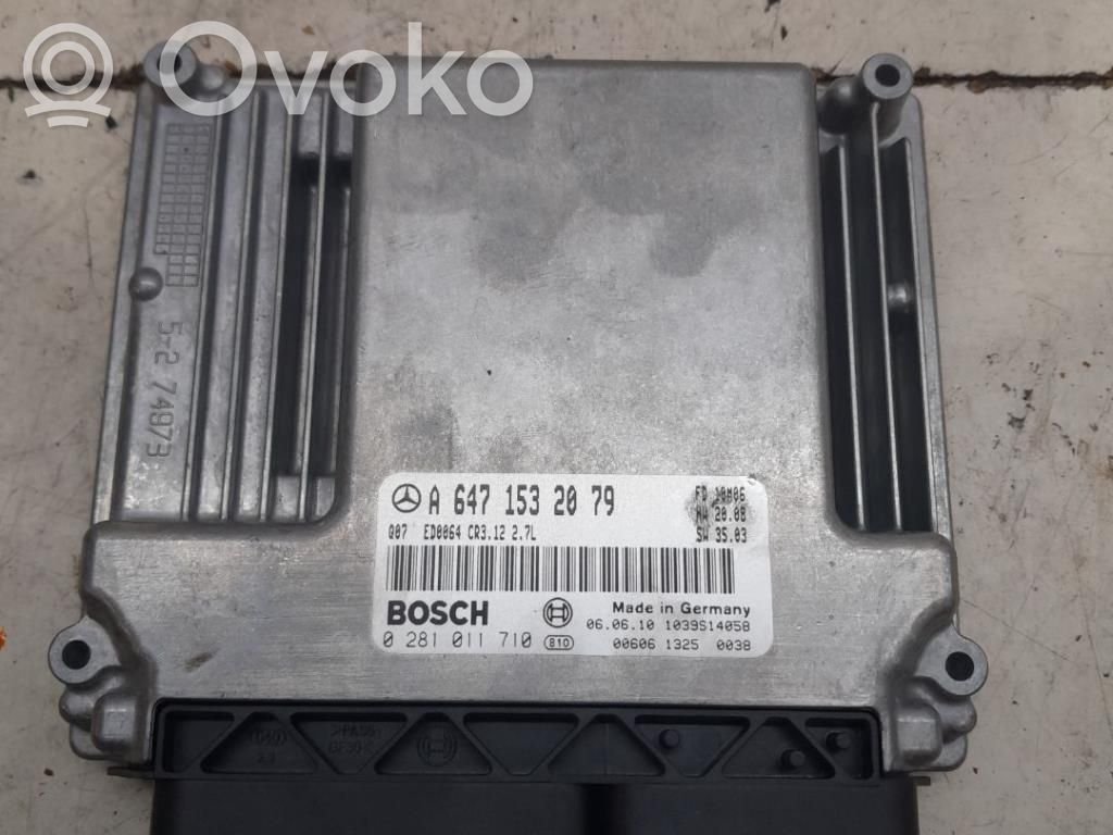 Mercedes-Benz E W211 Engine control unit/module ECU 