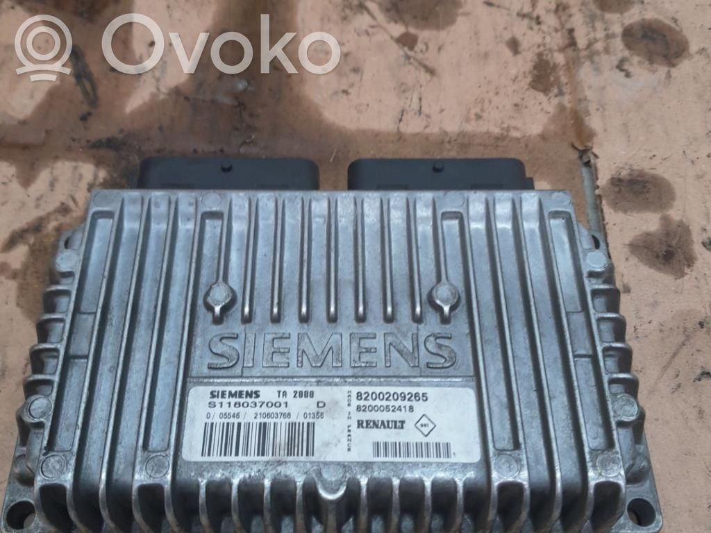 Renault Clio II Engine control unit/module ECU 
