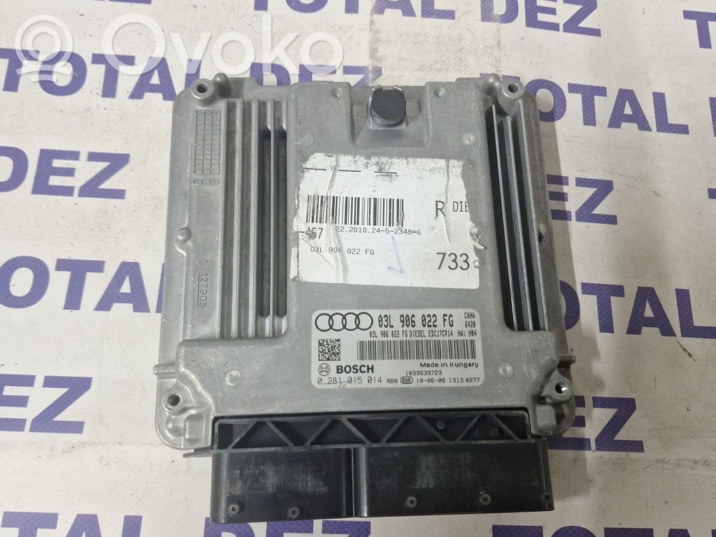 Engine control unit/module   03L906022FG,0281015014