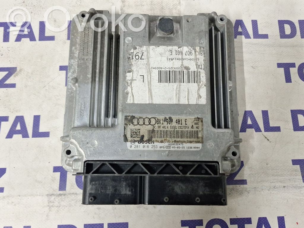 Audi A4 S4 B8 8K Engine control unit/module 
