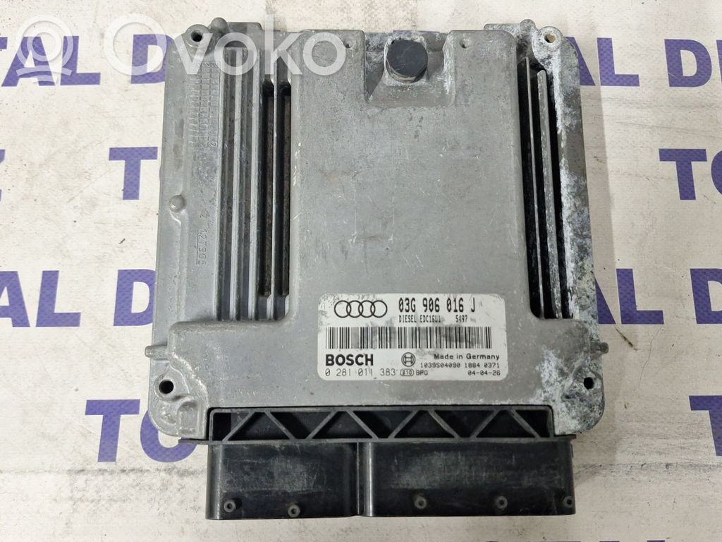 Audi A3 S3 8P Unidad de control/módulo del motor 