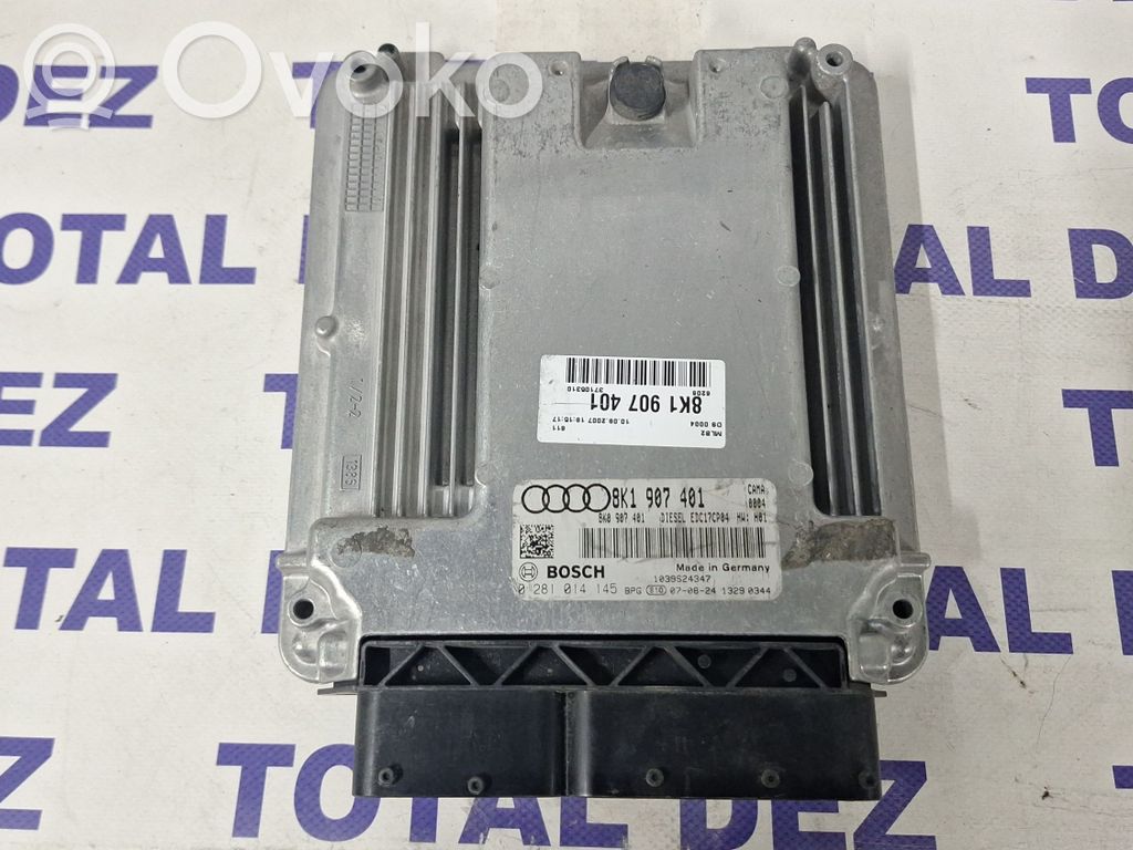 Audi A4 S4 B8 8K Unidad de control/módulo del motor 