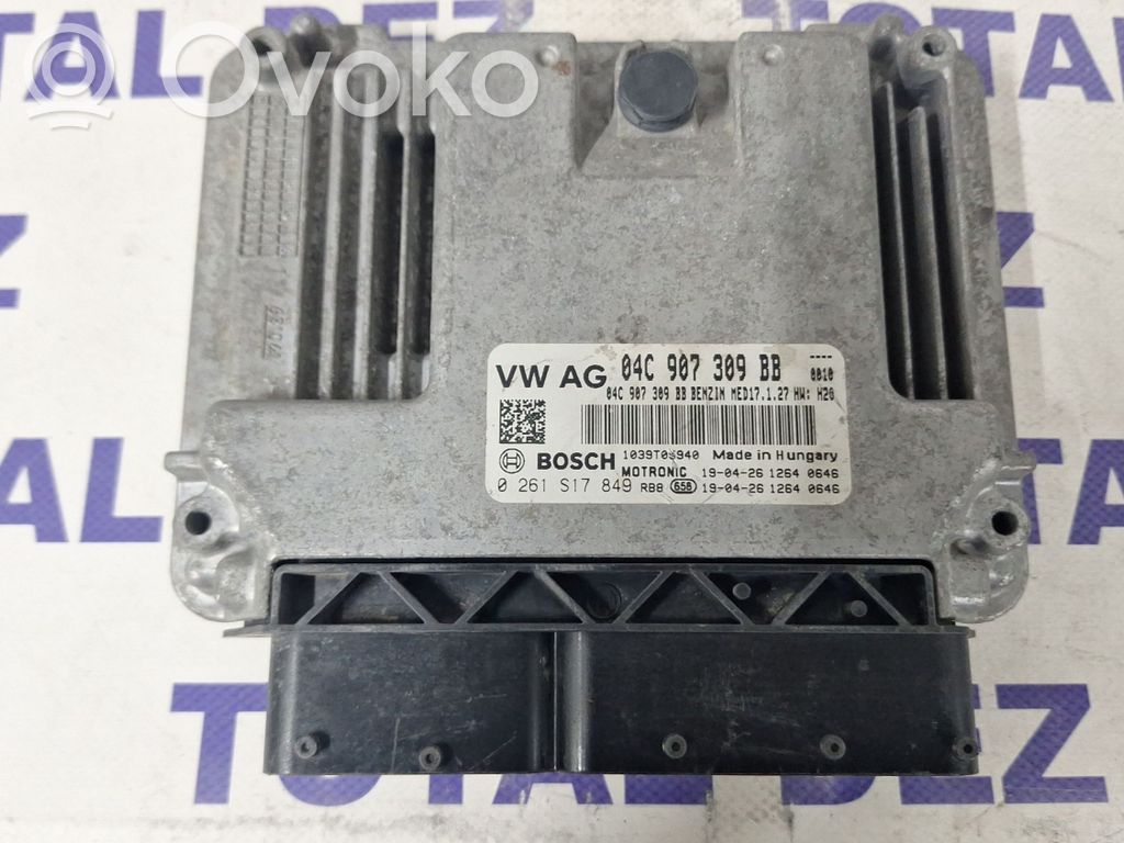 Engine control unit/module   04C907309BB,0261S17849