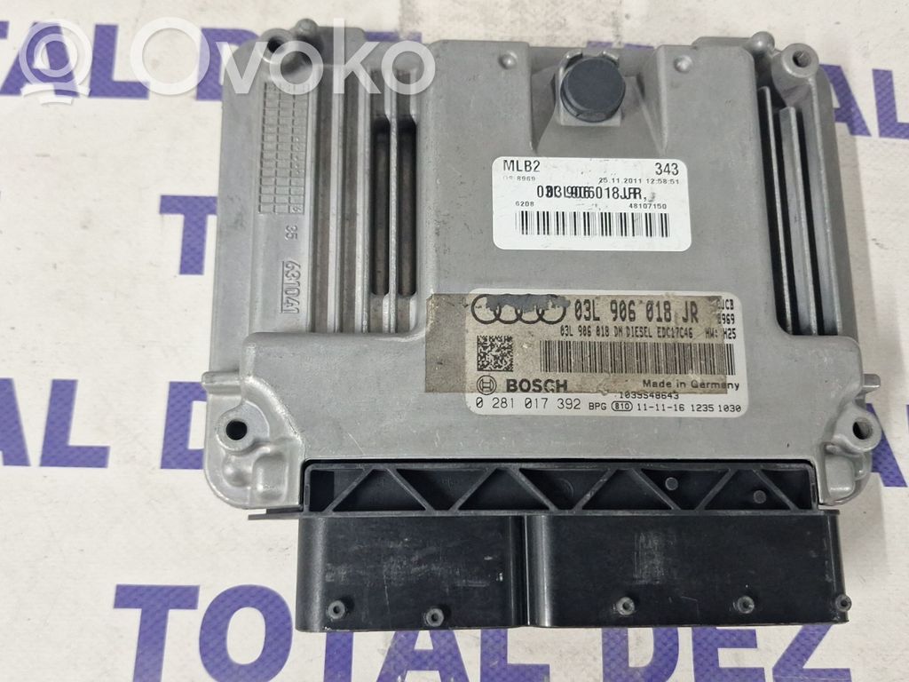 Audi A4 S4 B8 8K Engine control unit/module 
