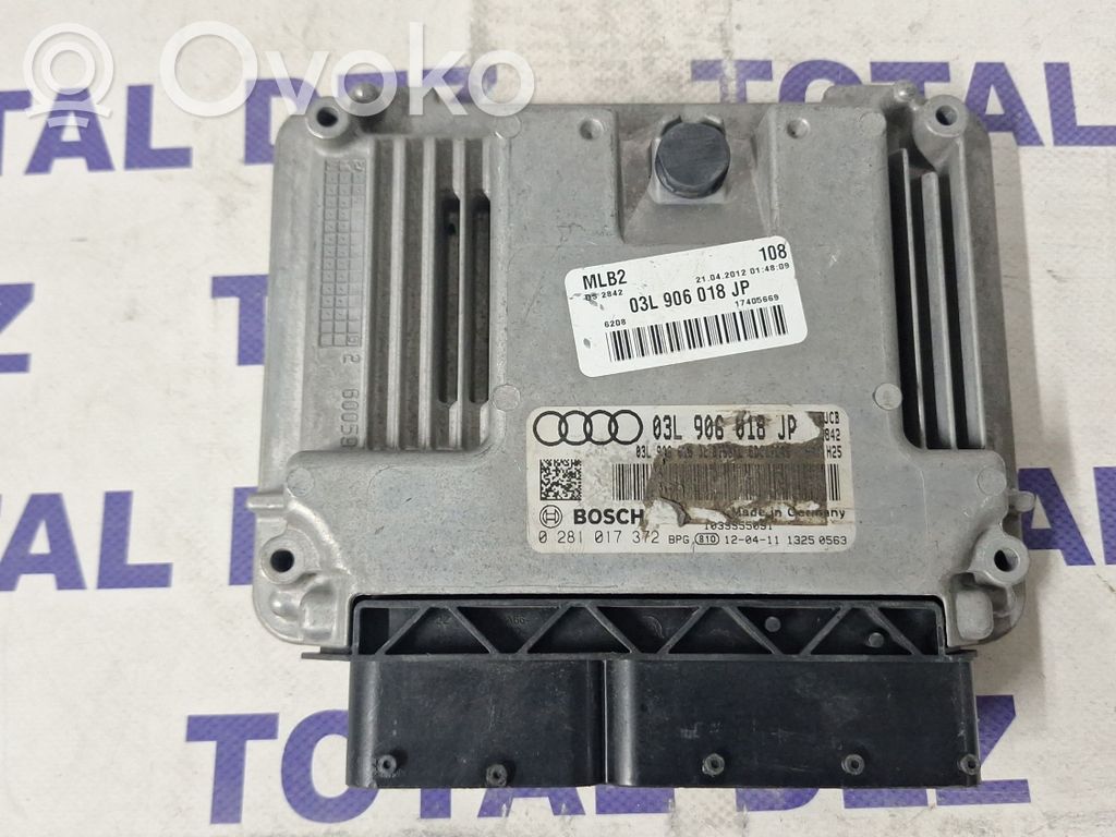 Engine control unit/module   03L906018JP,0281017372