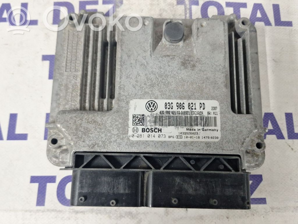 Engine control unit/module   03G906021CG,03G906021PD,0281014073