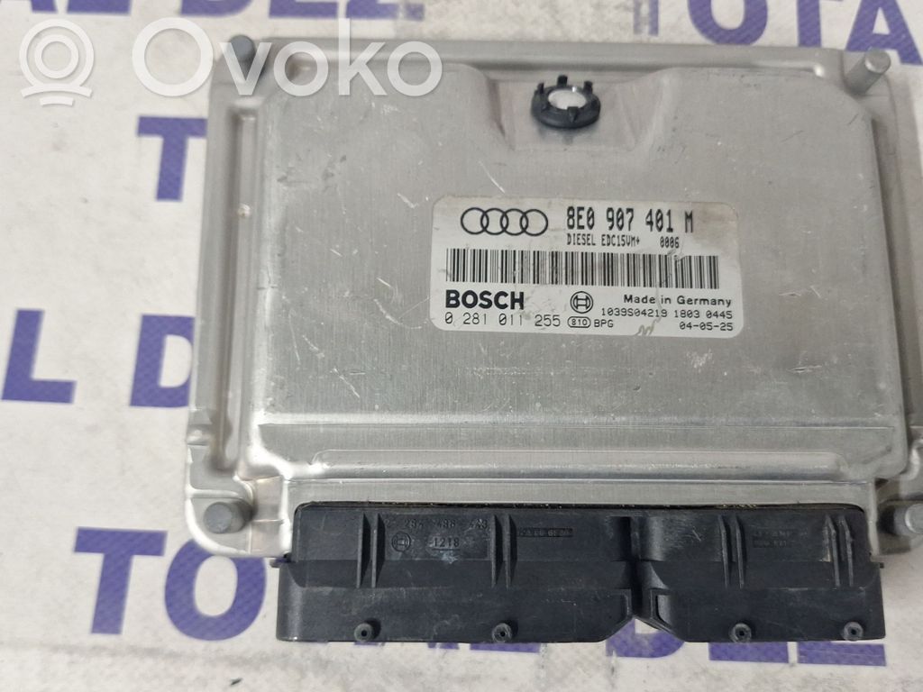 Audi A4 S4 B6 8E 8H Unitate/modul de control motor 