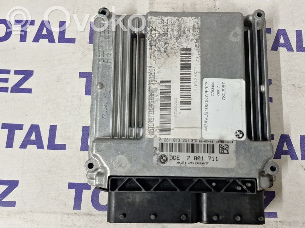 BMW X3 E83 Unitate/modul de control motor 