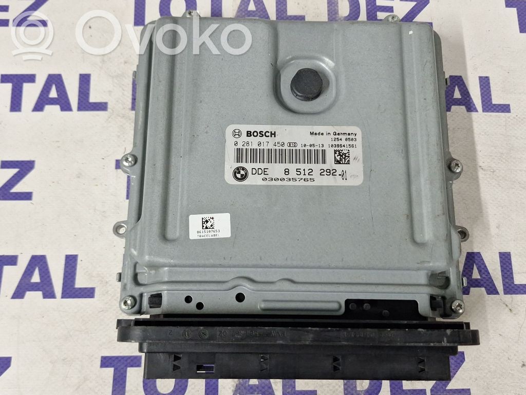 Unidad de control/módulo del motor   0281017450,8512292