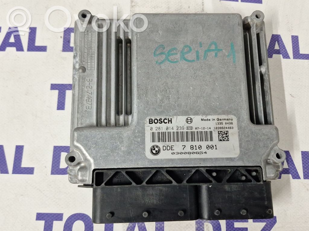 Centralina/modulo del motore   0281014239,7810001