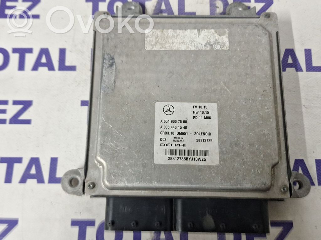 Engine control unit/module   A6519007500,A0064461540,28312735