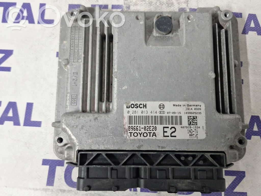 Toyota Auris 150 Unitate/modul de control motor 
