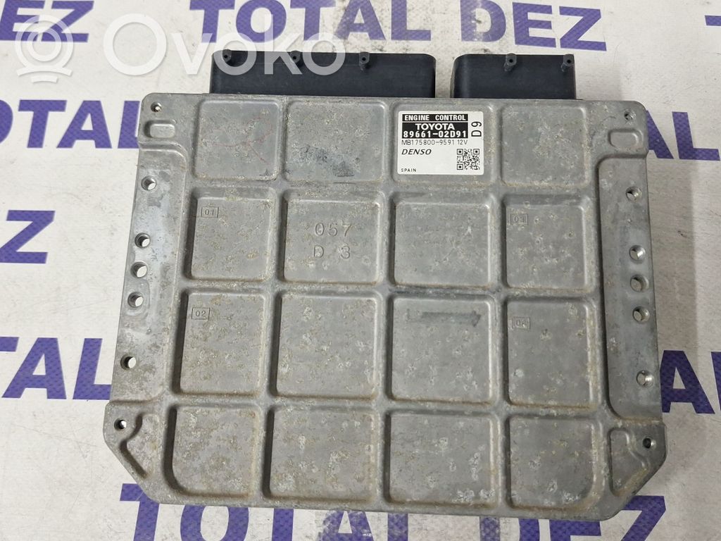 Engine control unit/module   8966102D91,MB1758009591
