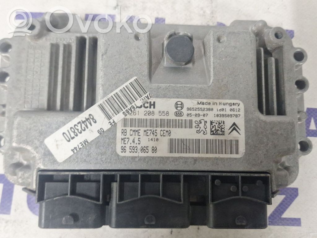 Sterownik / Moduł ECU   9652552380,9659306580,9261208558