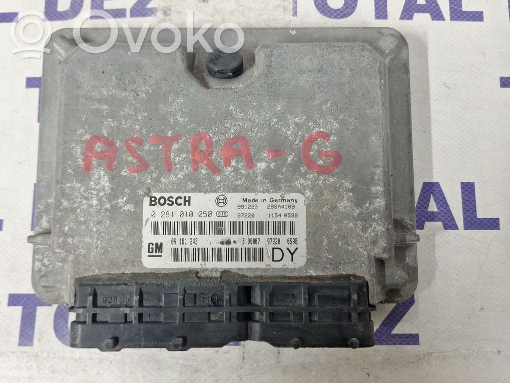 Opel Astra G Unitate/modul de control motor 