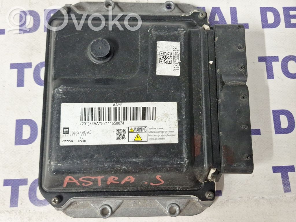 Opel Astra J Unitate/modul de control motor 