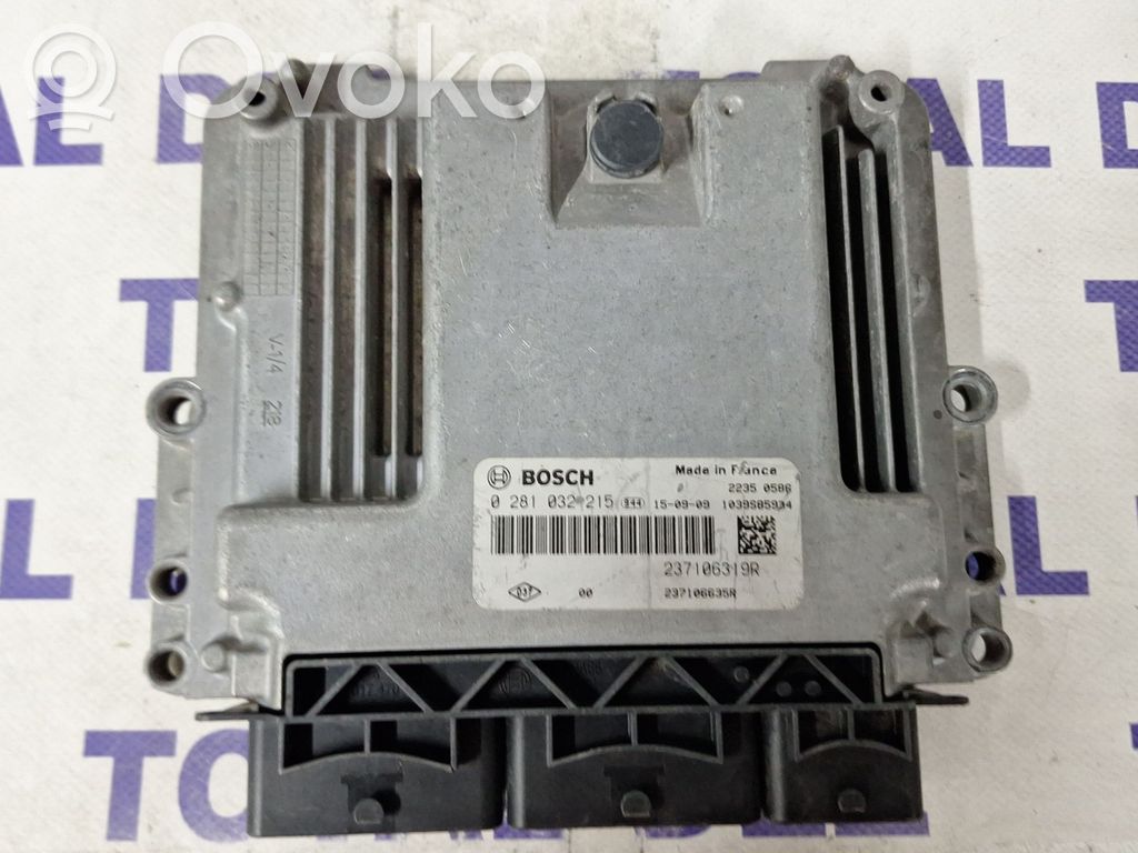 Engine control unit/module   237106319R,0281032215,1039S85934