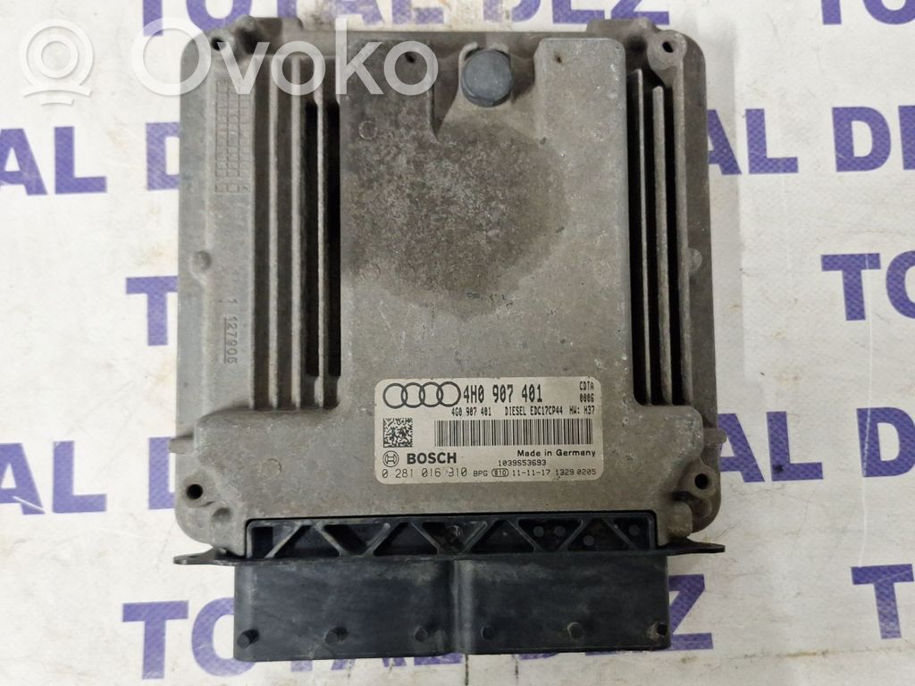 Audi A8 S8 D4 4H Motorsteuergerät/-modul 