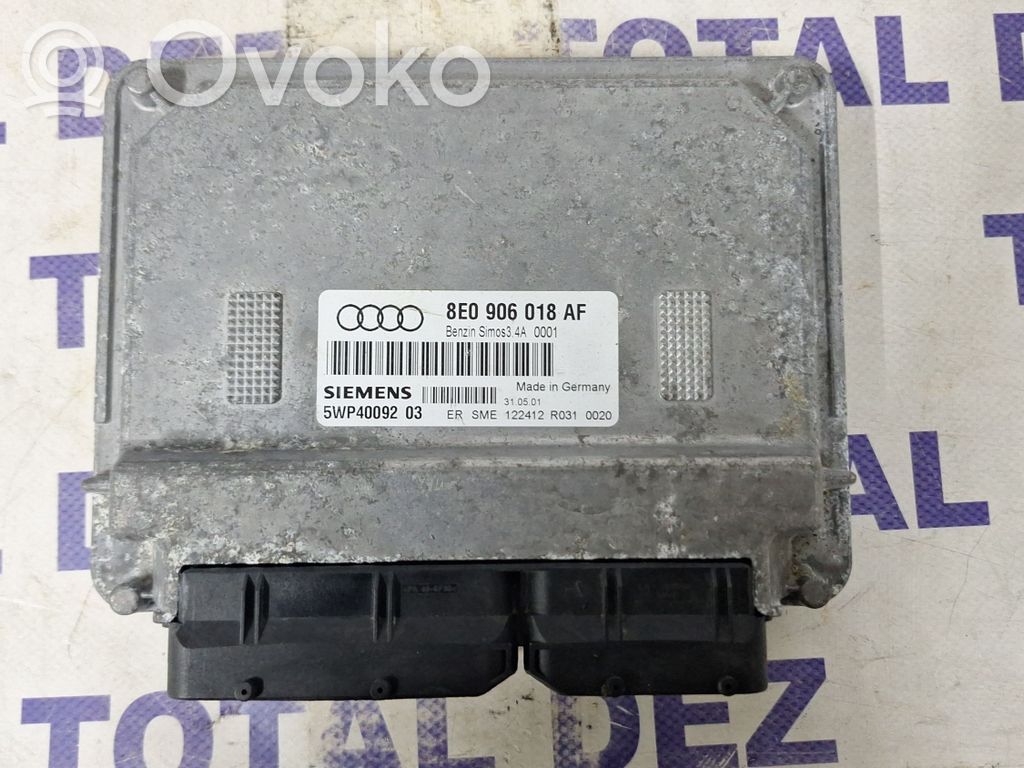 Audi A4 S4 B6 8E 8H Engine control unit/module 