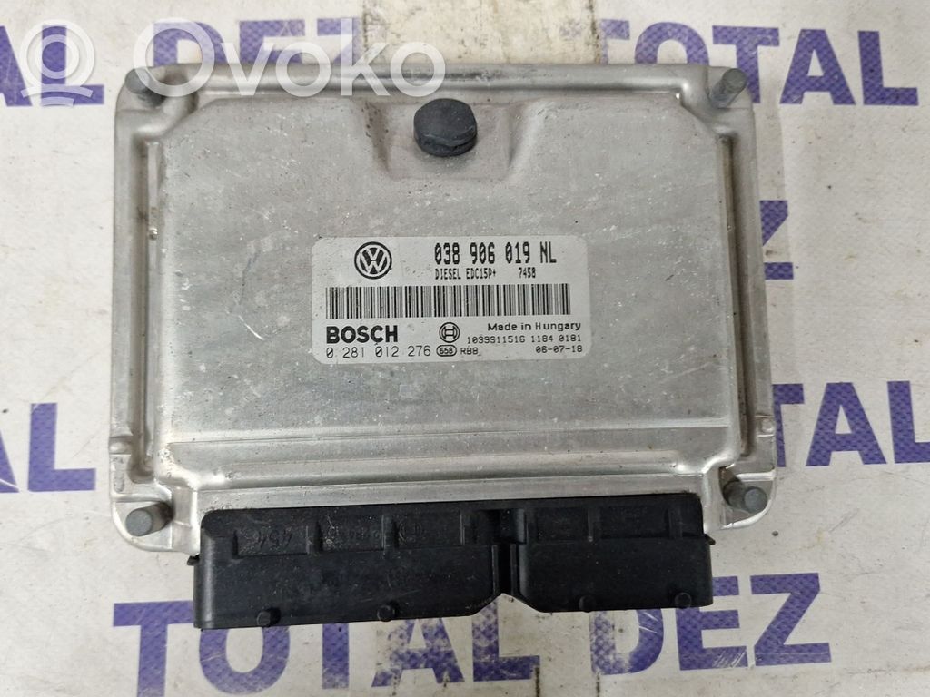 Engine control unit/module   038906019NL,0281012276,1039S11516