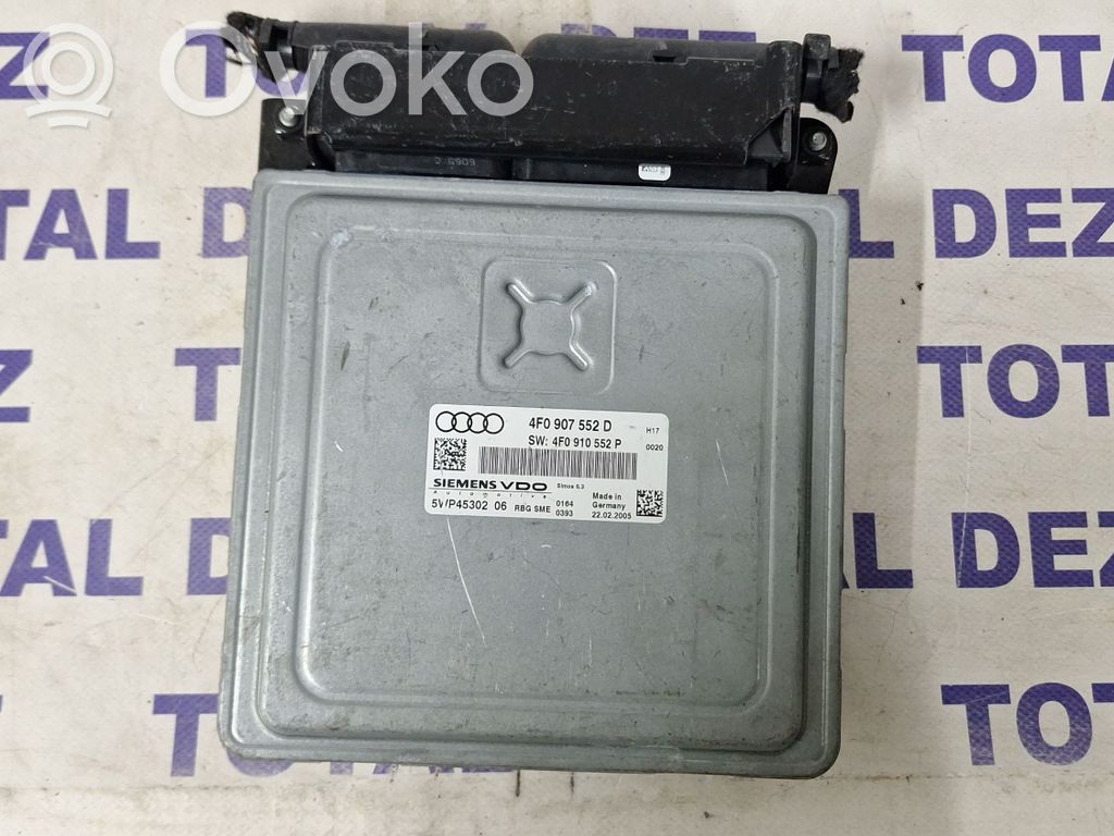 Engine control unit/module   4F0907552D,4F0910552P,5WP45302