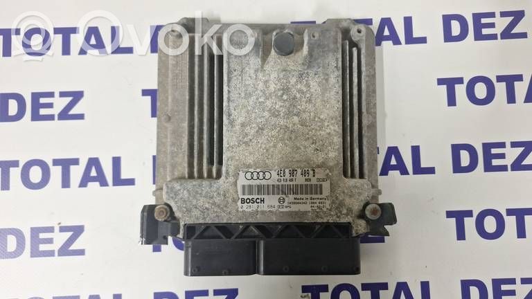 Moottorin ohjainlaite/moduuli   4E0907409B,0281011684,4E0910409F