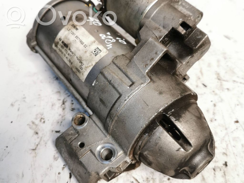 BMW 1 F20 F21 Starter motor 