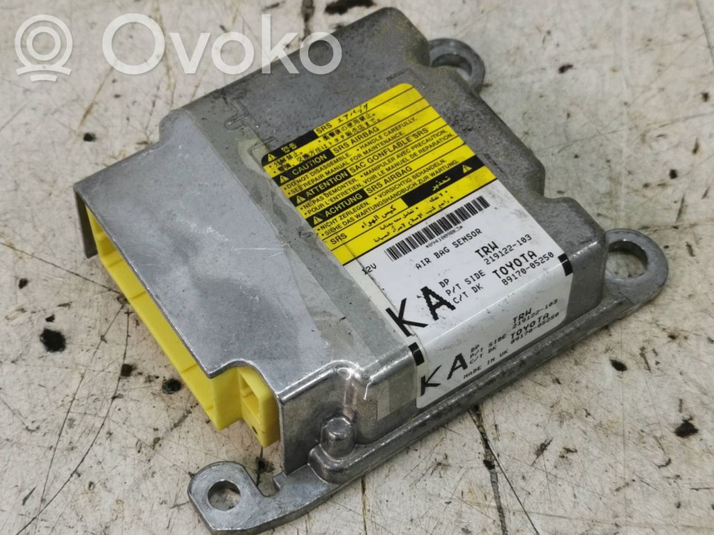 Toyota Avensis T270 Airbag control unit/module 
