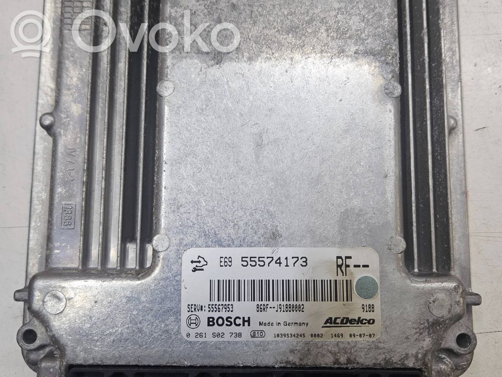 Engine control unit/module   55574173,0261S02738,55567953